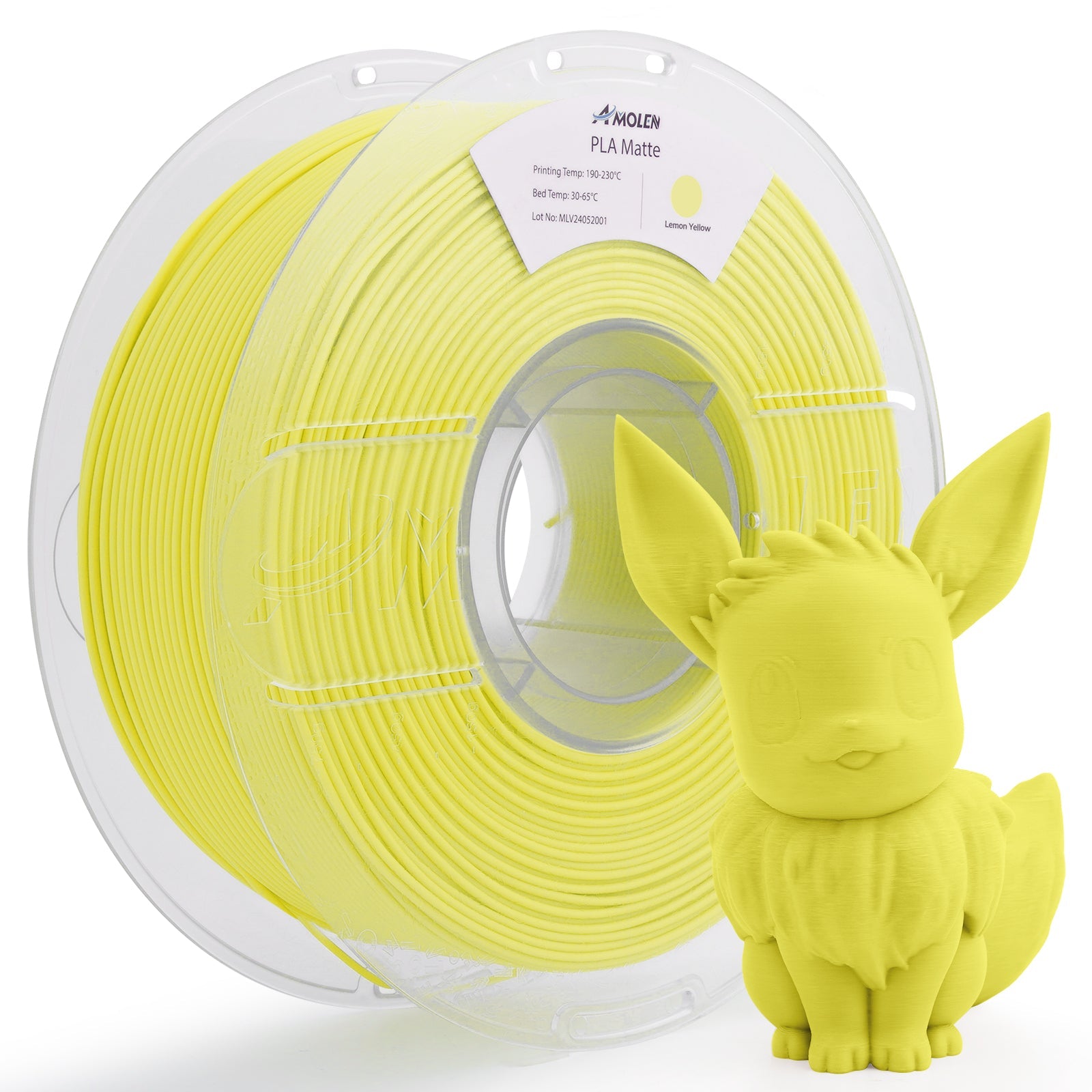 PLA Matte Basic 1.75mm, 1KG/2.2LB
