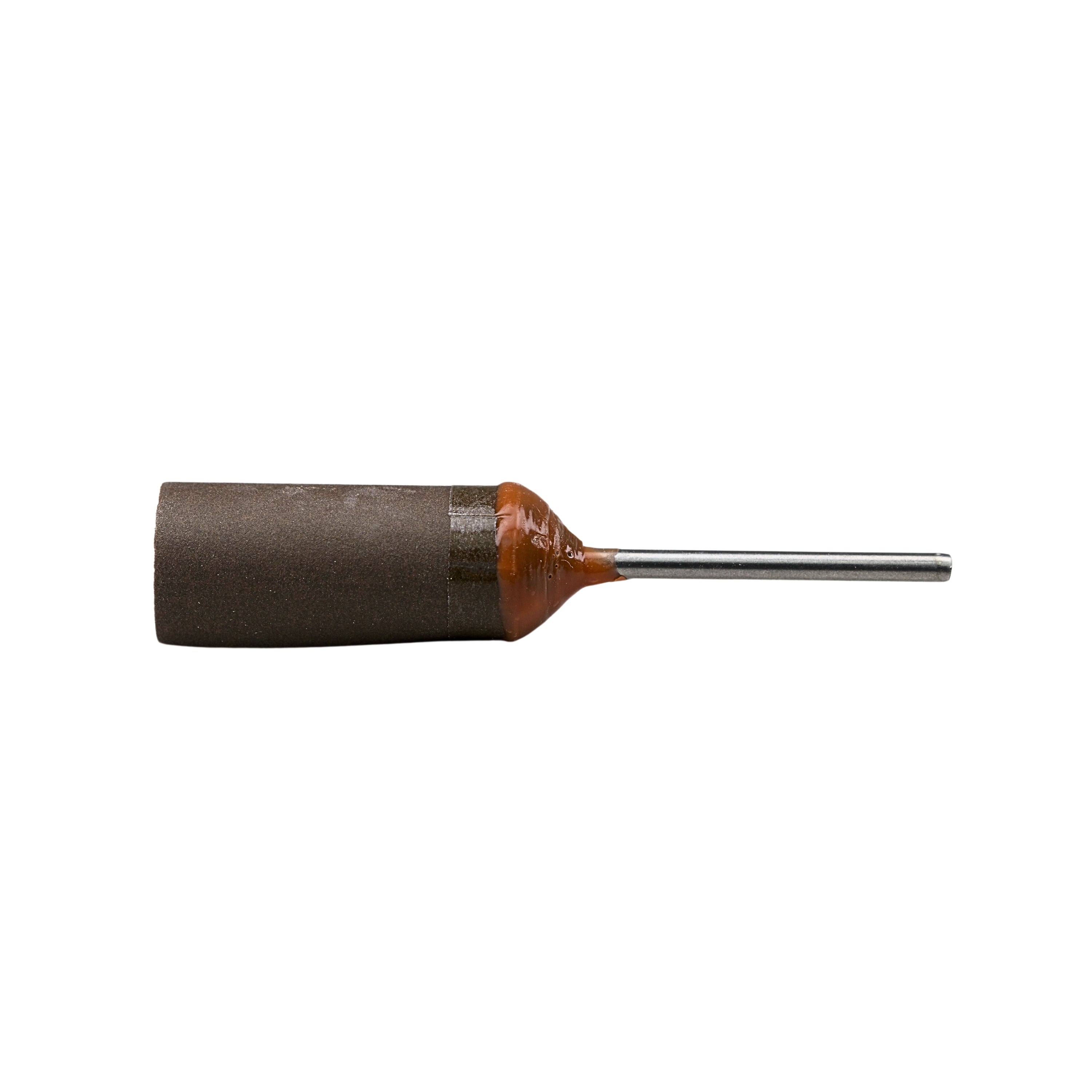 Mounted A/O Sandpaper Cartridge Roll - Japanese, Peel and Cut, 3/32" Shank