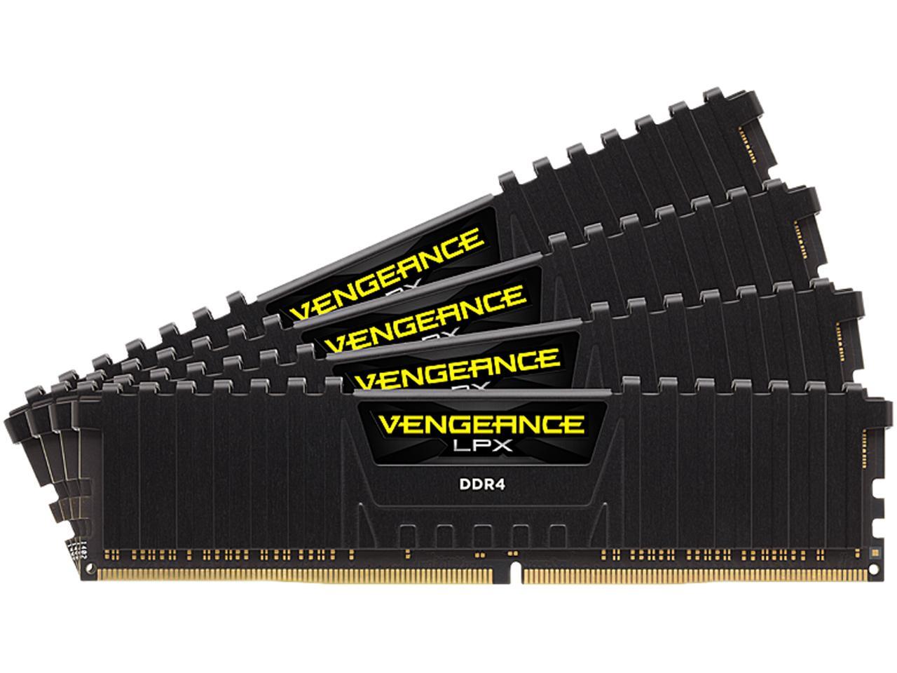 MEM 4*16G|CORSAI CMK64GX4M4D3000C16