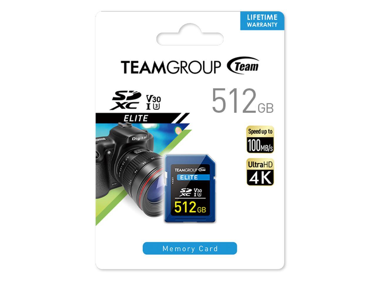 Flash 512Gteam Tesdxc512Giv3001
