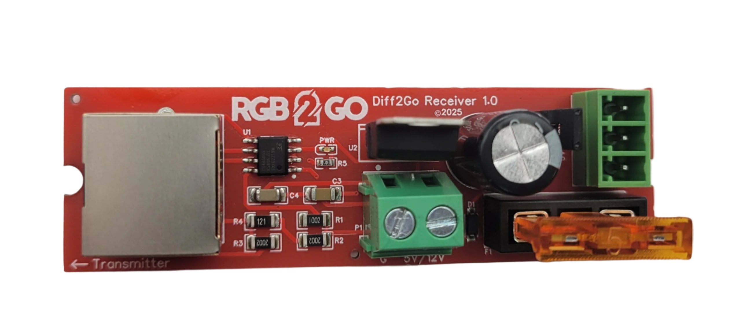 Diff2Go Differential Transmitter & Receiver Pair