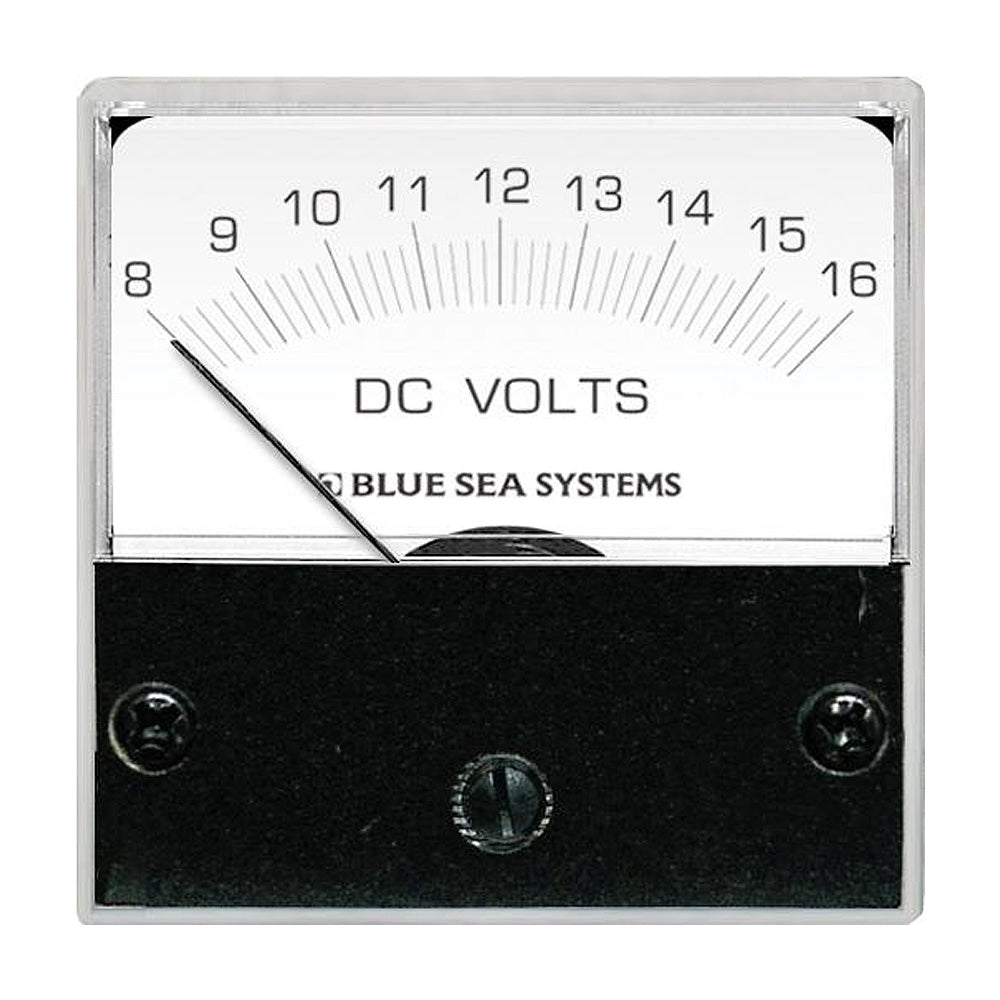 Blue Sea 8028 Dc Analog Micro Voltmeter - 2'' Face, 8-16 Volts Dc,WBAUVA001341940
