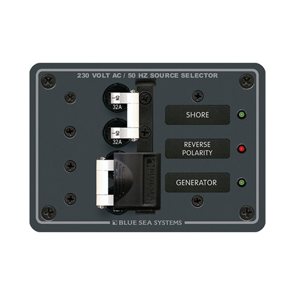 Blue Sea 8161 Ac Toggle Source Selector (230V) - 2 Source,WBAUVA001341948