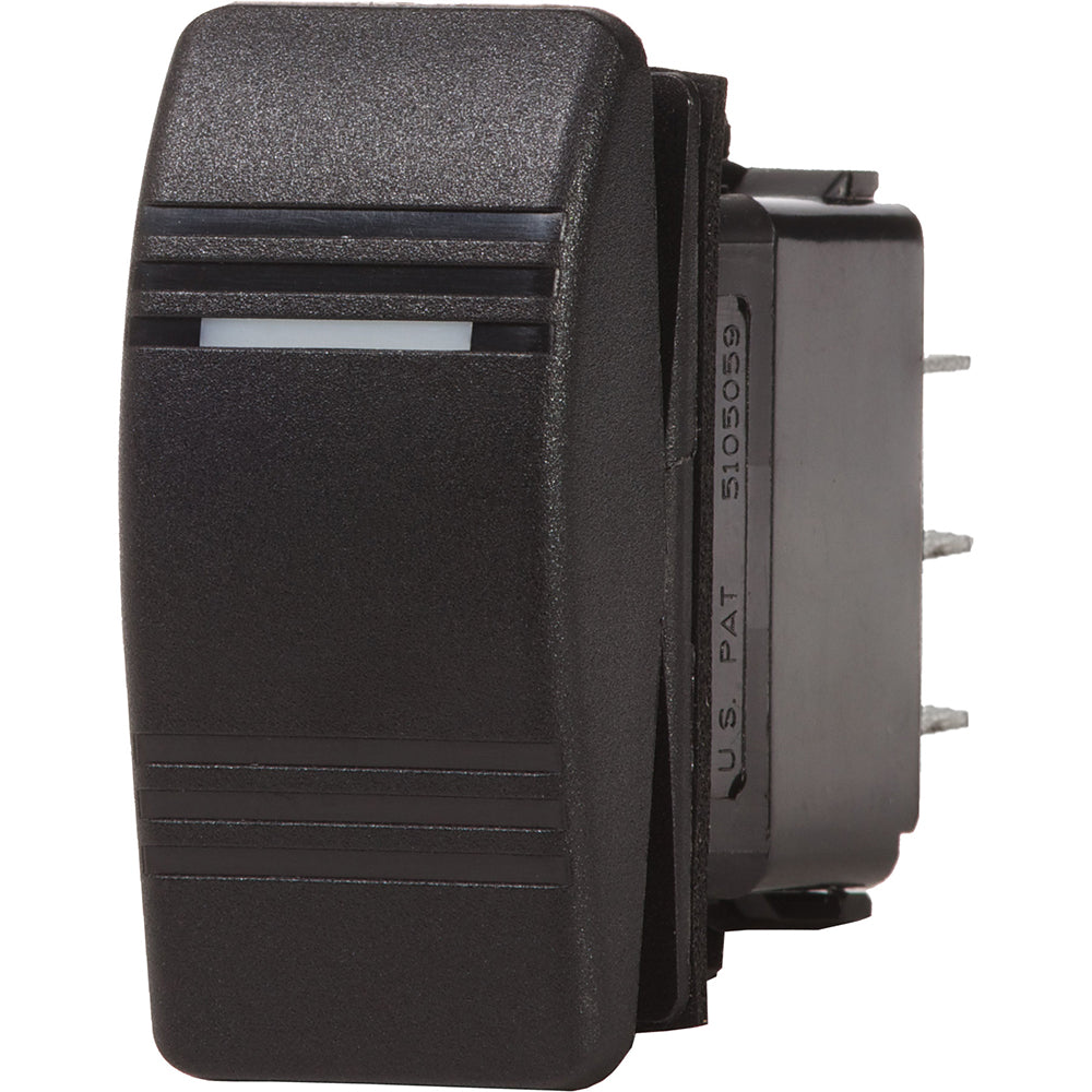 Blue Sea 8287 Water Resistant Contura Iii Switch - Off-On - Black,WBHDWA001341987