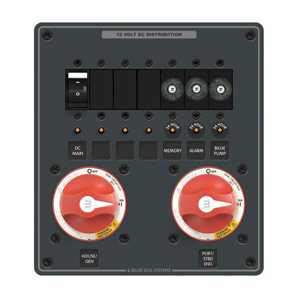 Blue Sea 8689 M-Series Dual Circuit Plus 2 Of Pn 6011,WBAUVA001342028