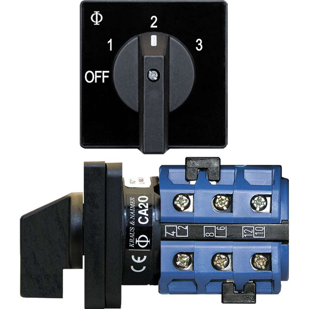 Blue Sea 9010 Switch, Av 120Vac 32A Off +3 Positions,WBHDWA001342032