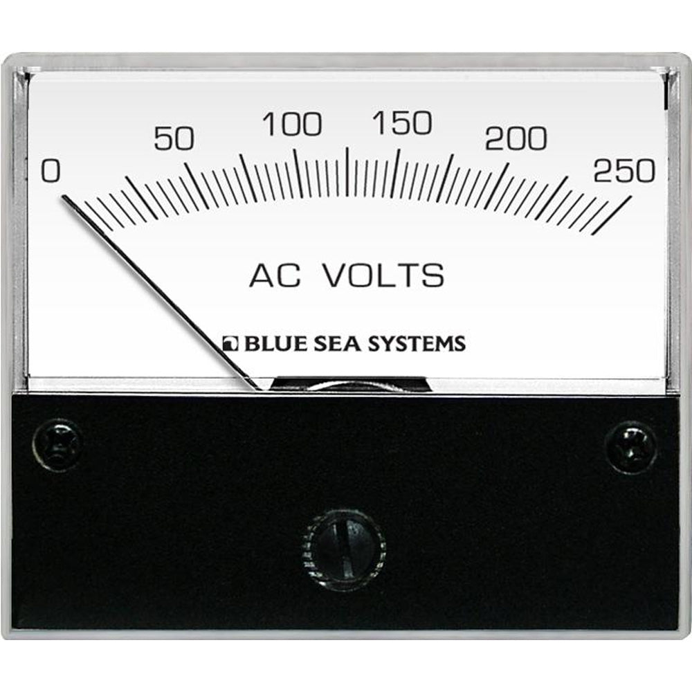Blue Sea 9354 Ac Analog Voltmeter 0-250 Volts Ac,WBAUVA001342038