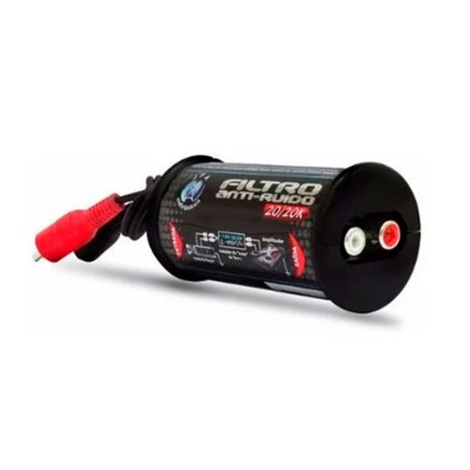 Vehicle Active Noise Control Filter insulates the ground wires of the player and amplifier,
