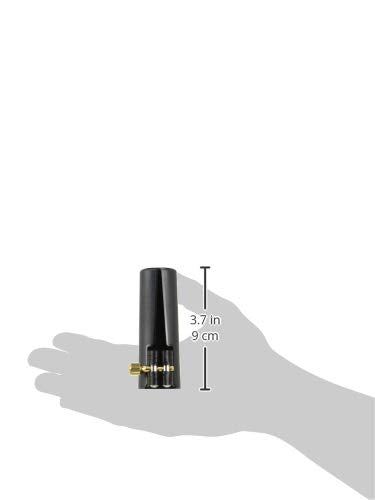 Rovner Ligature & Plastic Cap For Tenor Standard Saxophone - Dark Ligature For Metal Mouthpiece (3Ml)