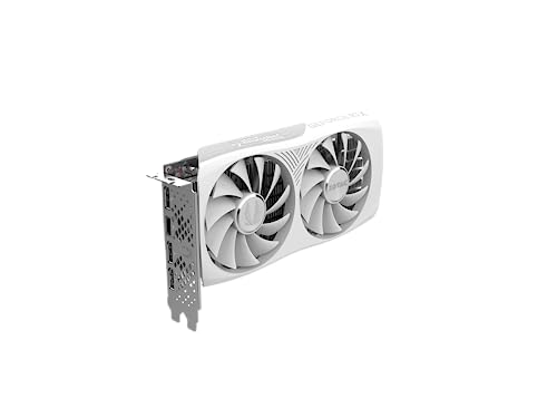 Zotac Gaming Geforce Rtx 4060 8Gb Twin Edge Oc White Edition Dlss 3 8Gb Gddr6 128-Bit 17 Gbps Pcie 4.0 Compact Gaming Graphics C