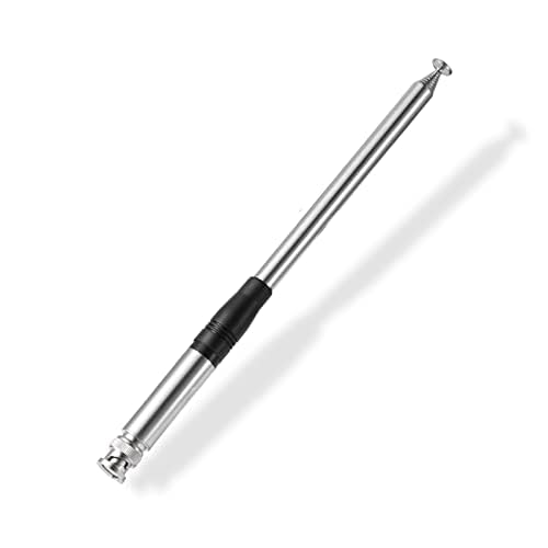 Long Range 27Mhz Telescopic Cb Antenna Bnc Connector For Cobra Hh50Wxst Mrhh350Flt C75Wxst Hh38Wxst Midland 75 822 75 785 Mhs75