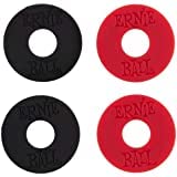 Perri'S Leathers Ltd. Black/Red Guitar Strap Locks (Slk 7218)