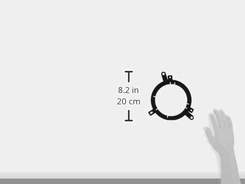 Metra 82-6600 5-1/4 Or 6-1/2-Inch Front Door Speaker Adapter For Select 1995-Up Chrysler/Dodge/Jeep Vehicles,Black