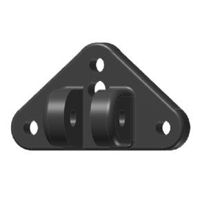 Lenco Marine   50015 001D Actuator Mounting Bracket Upper, Black