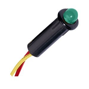 Paneltronics Led Indicator Light - Green - 240 Vac - 1/4'',WBLITB000NVH3PQ