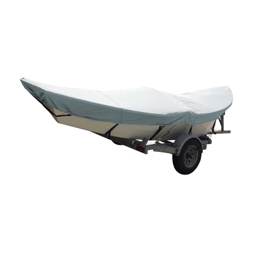 Carver Poly-Flex Ii Styled-To-Fit Boat Cover F/16&#39; Drift Boats - Grey,WBAUVB0BRQYJGGJ