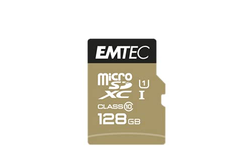 Emtec Micro Sd Xc Class10 Gold Plus, 128Gb (Ecmsdm128Gxc10Gp)