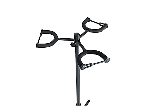 Gator Frameworks Adjustable Triple Guitar Stand, Holds (3) Electric Or Acoustic Guitars (Gfw Gtr 3000)