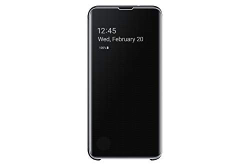 Samsung Galaxy S10E S View Flip Case, Black (Ef Zg970Cbegus)