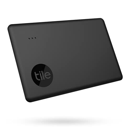 Tile Slim (2022) 1 Pack. Thin Bluetooth Tracker, Wallet Finder And Item Locator For Wallet, Luggage Tags And More; Up To 250 Ft.