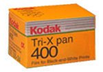 Kodak Tri X Pan 400 36 Exposure Black & White 35Mm Film