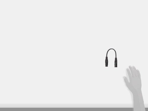 Adj Products Ac5Pm3Pfm 5P Male Xlr To 3P Female Xlr Cable, Black