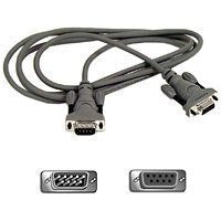 Belkin Serial Extension Cable With Thumbscrews (6 Feet, Db9M To Db9F)