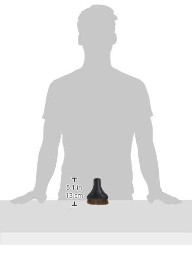 Cen Tec Systems 34839 Premium Dusting Brush Vacuum Tool With Soft Fill, Black