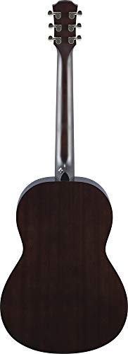 Yamaha Csf1M Tbl Parlor Size Acoustic Guitar With Hard Gig Bag, Translucent Black