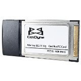 CenDyne 54Mbps 802.11g LAN Cardbus PCMCIA (CDN-WLCB-Bulk)