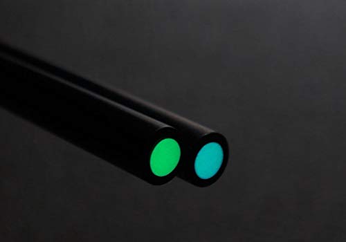 Luminlay Sbm  Sgm Serieswith Black Pipe 60Mm Length (Inner 2Mm, Outside 3Mm, Glow Blue)