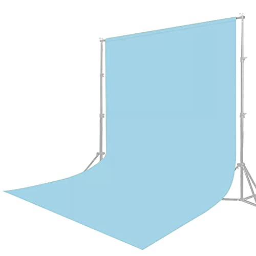 Yizhily Seamless Photogrphy Background Paper, Paper Backdrop Roll For Photoshoot, 82  X16 , Sky Blue
