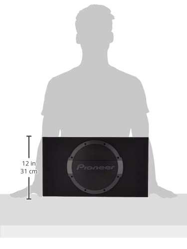 Pioneer Ts-Wx1010La 10 Shallow Mount Sealed Enclosure With Built-In Amplifier