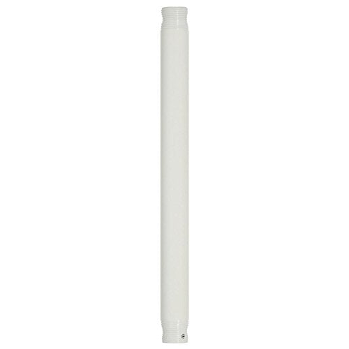 Westinghouse Lighting 7725400 Ceiling Fan Down Rod 24 Inch White/Satin White Finish
