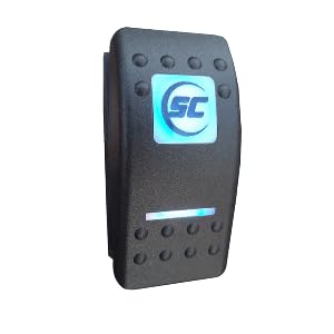 Shadowcaster Marine Lighting Scm Switch O/O/M Shadow Caster 3 Position On/Off/Momentary Marine Led Lighting Switch
