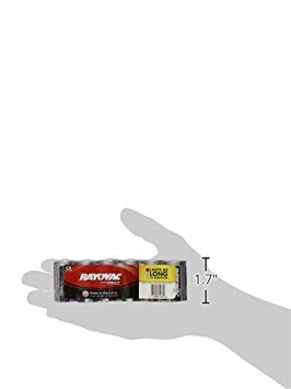 Rayovac C Batteries, Ultra Pro C Cell Batteries Alkaline, 6 Count