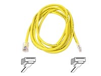 Cable,Cat5E,Utp,Rj45M/M,25,Ylw,Patch