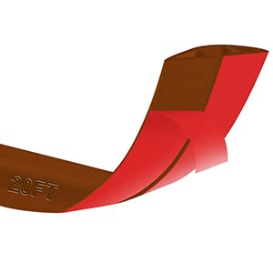 20Ft Floor Cord Cover Brown Silicone Cable Protector Easy To Install Wire Organizer And Hider For Home, Office, Garage (Brown 6M