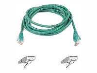 Belkin A3L791 20 Grn S 20 Foot Cat5E Snagless Patch Cable (Green)