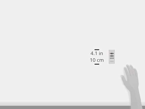 Fanimation Cr500 Control Ceiling Fan Remote With Receiver White, 4.45 X 2.28 X 1.56 Inches