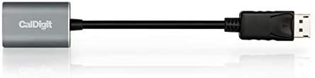 Caldigit Displayport To Hdmi Active Adapter (Uni Directional Dp 1.2 Male To Hdmi 2.0 Female) 4K 60Hz Uhd (3840 X 2160), High Ref