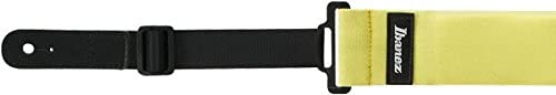 Ubersweet YellowIbanez GSF50 POWERPAD Guitar Strap for Guitar or Bass Adjustable Strap with Pad