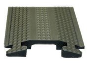 Electriduct Home N Office Small Drop Over Cord Protector - 60 (5 Feet) Wire Cover | Black