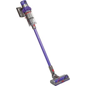 Dyson V10 Cordless Stick Vacuum Cleaner: 14 Cyclones, Fade Free Power, Whole Machine Filtration, Hygienic Bin Emptying, Wall Mou