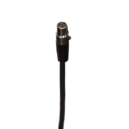 Shure Wa304 2' Instrument Cable, 4 Pin Mini Connector (Ta4F) With Right Angle 1/4'' Connector