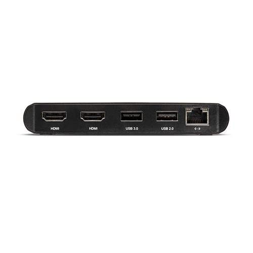 Owc Thunderbolt Mini Dock, Bus-Powered 5-Port Multi-Adapter With Dual 4K Hdmi, Dual Usb, Gigabit Ethernet, Integrated 7.2-Inch T