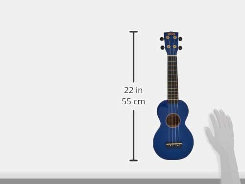 Mahalo Ukuleles Rainbow Series, 4 String Ukulele, Right, Brown, Soprano (Mr1Tbrk)