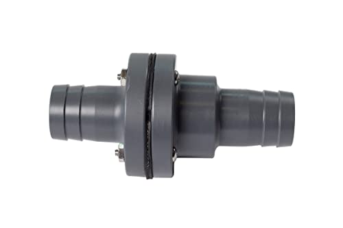 Fatsac 1-1/8'' Barbed In-Line Check Valve W/O-Rings F/Auto Ballast System,WBAUVB07HDHXBCM