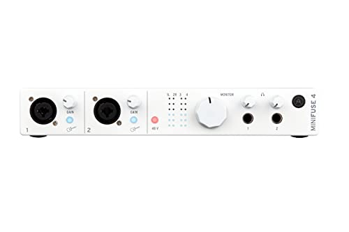 Arturia Minifuse 4 Usb C Audio Interface, White