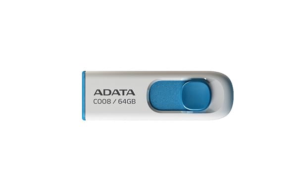 Adata Classic Series C008 64Gb Usb 2.0 Flash Drive Ac008 64G Rwe